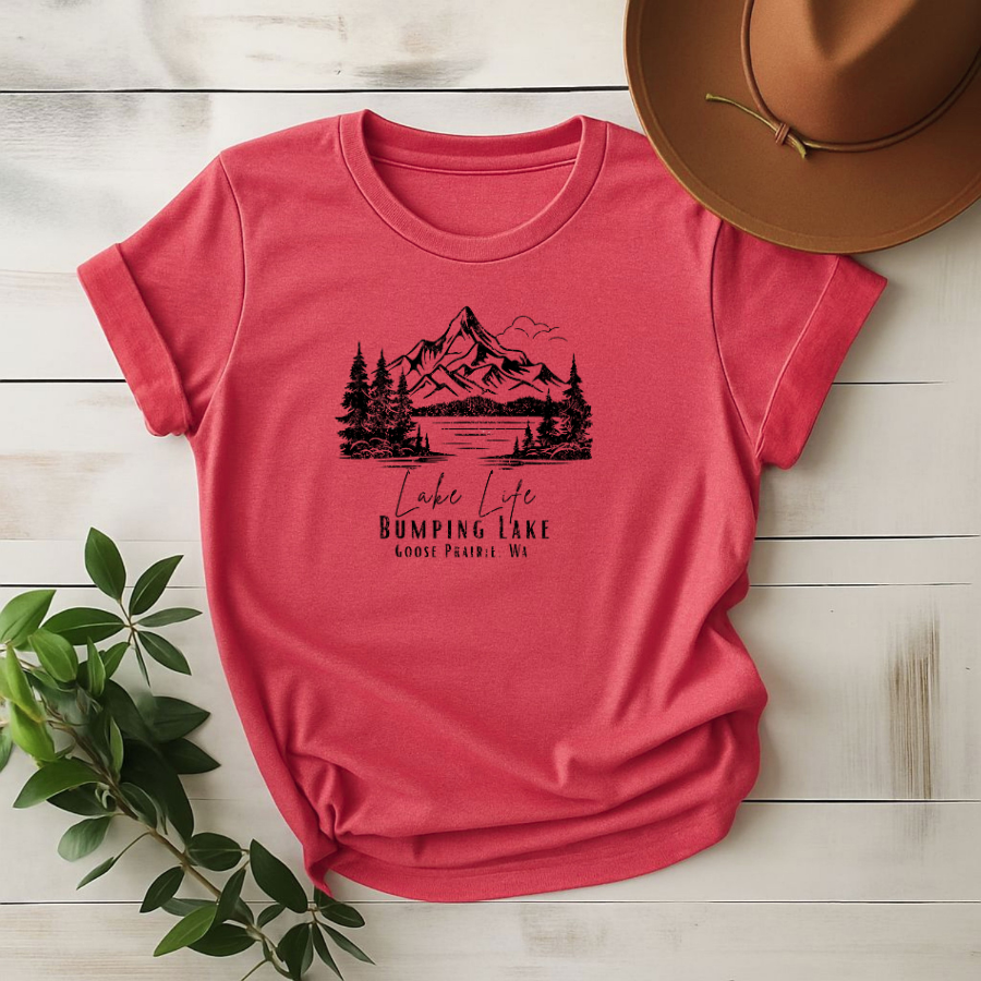 Lake Life, Bumping Lake T-Shirt