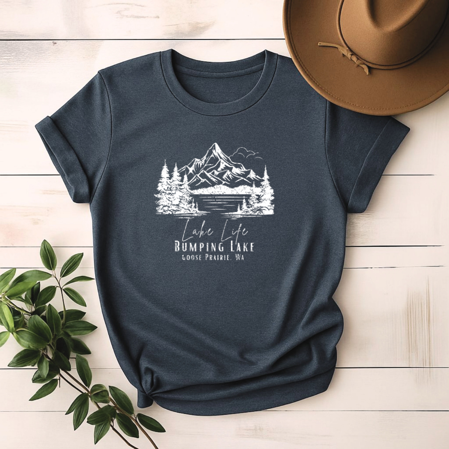 Lake Life, Bumping Lake T-Shirt