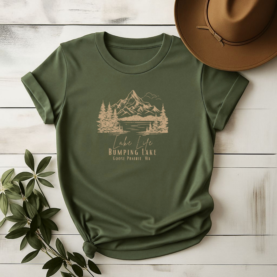 Lake Life, Bumping Lake T-Shirt