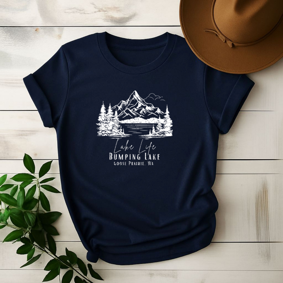 Lake Life, Bumping Lake T-Shirt