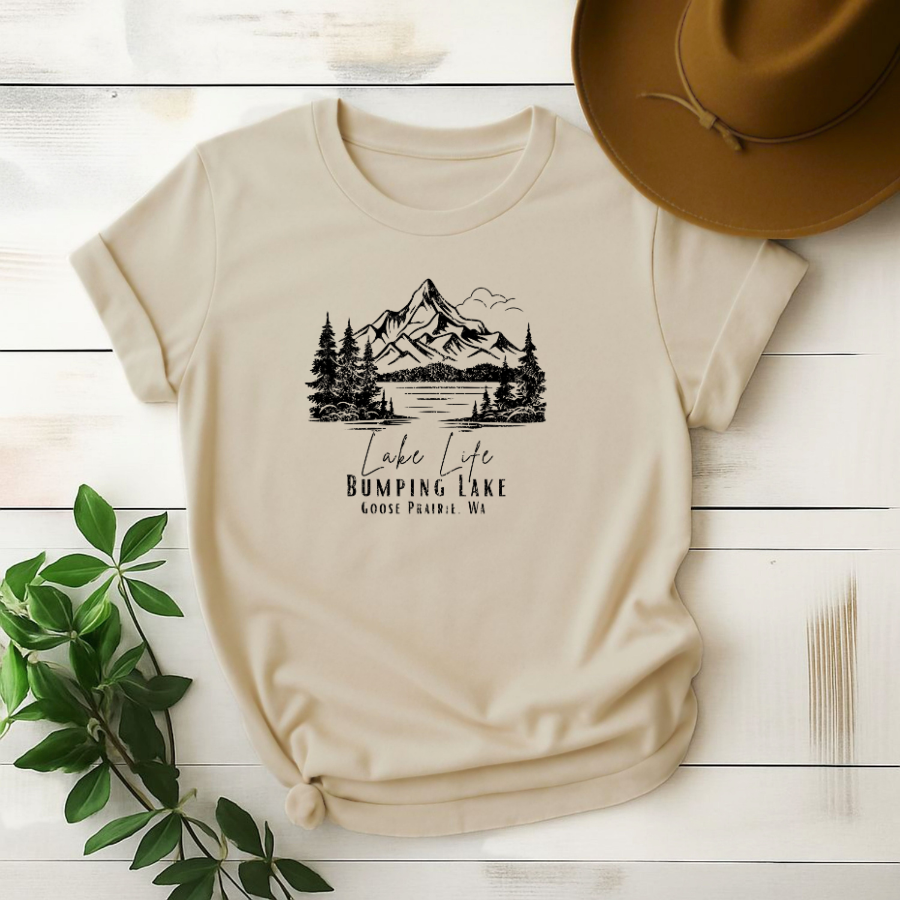 Lake Life, Bumping Lake T-Shirt