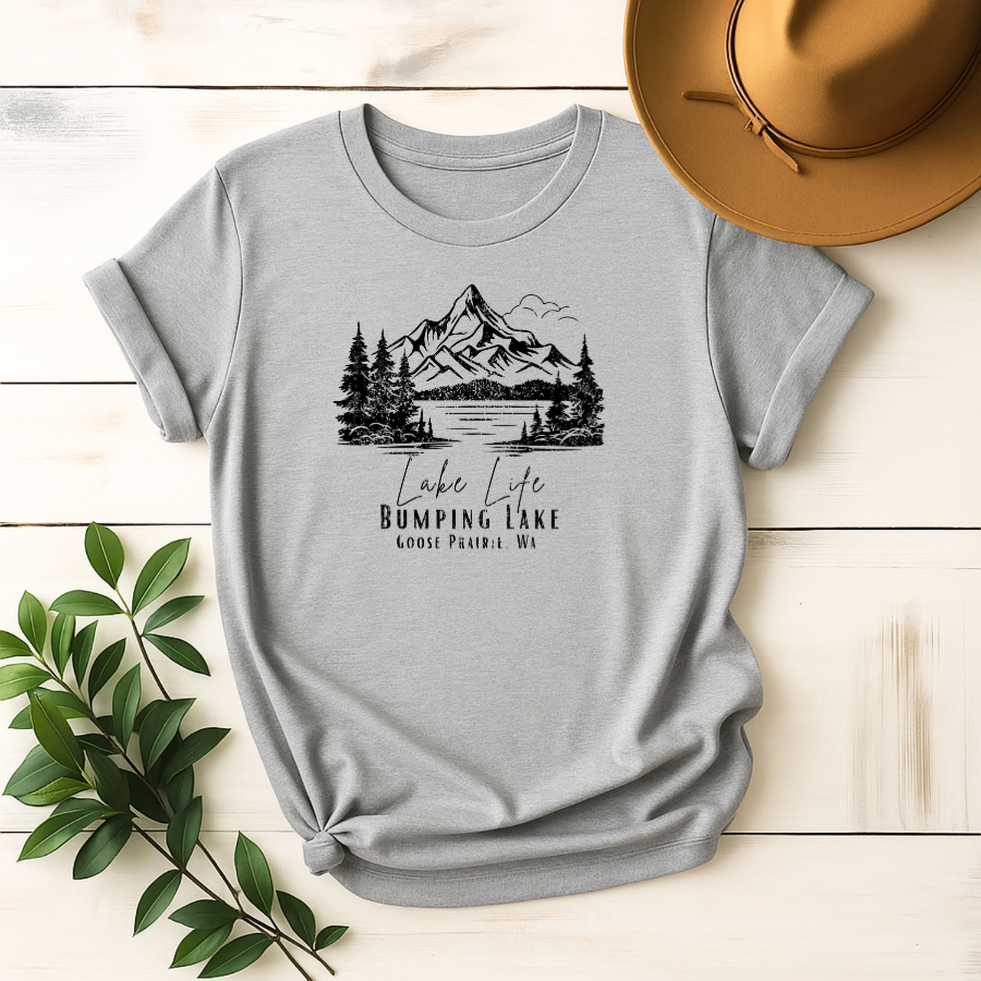 Lake Life, Bumping Lake T-Shirt