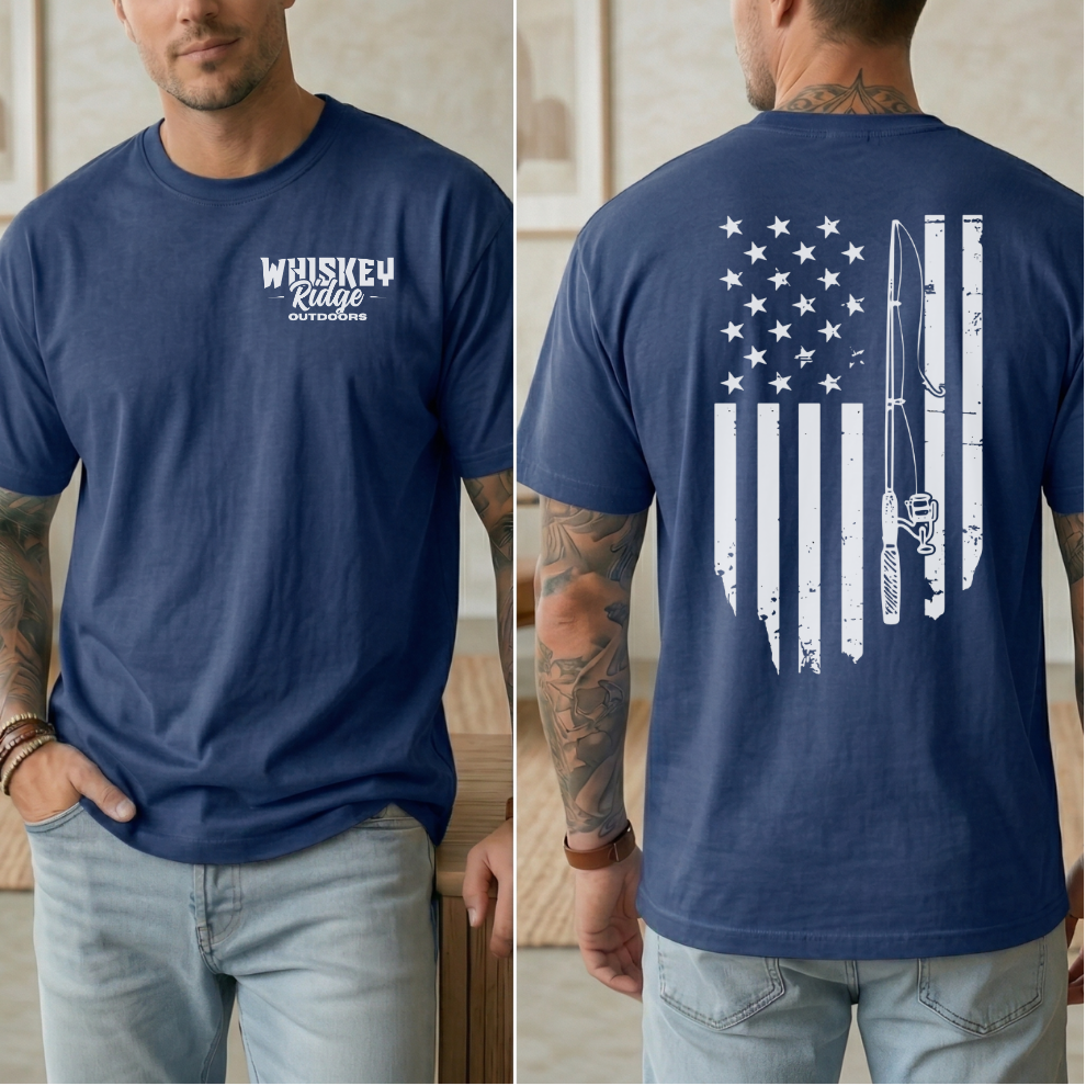 Whisky Ridge Outdoors, American Fishing T-Shirt