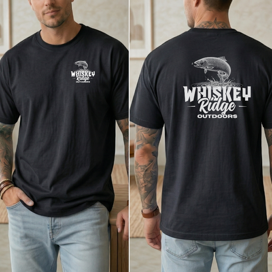 Whiskey Ridge Outdoors Logo Tee – Fishing Edition