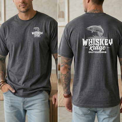 Whiskey Ridge Outdoors Logo Tee – Fishing Edition