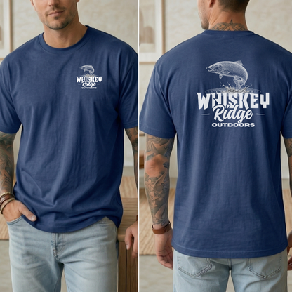 Whiskey Ridge Outdoors Logo Tee – Fishing Edition