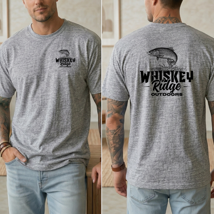 Whiskey Ridge Outdoors Logo Tee – Fishing Edition
